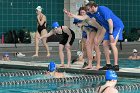Swimming vs Babson  Wheaton College Swimming & Diving vs Babson College. - Photo By: KEITH NORDSTROM : Wheaton, Swimming
